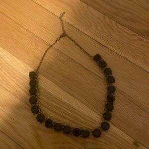 J Crew Black Necklace